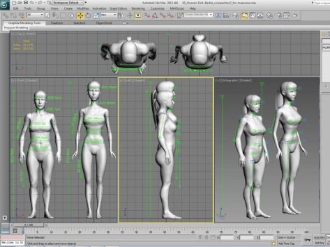 Recently, artist and University of Pittsburgh alumni Nickolay Lamm created a model of Barbie re-imagined as a “real” woman. © Nickolay Lamm, mydeals.com, http://www.mydeals.com/blog/what-if-barbie-looked-like-a-real-woman/post 